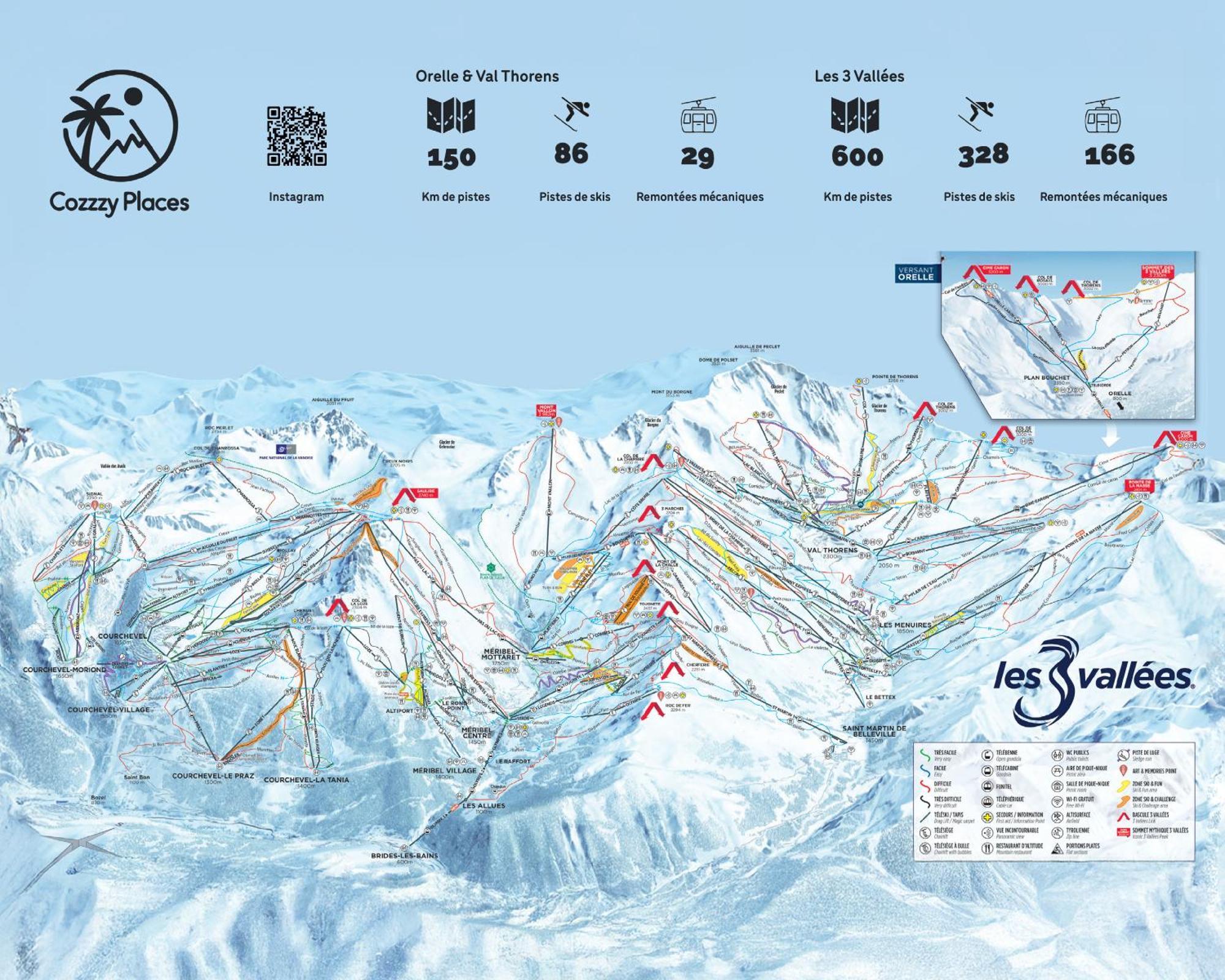 Cozyloge, Orelle & Les 3 Vallees Exteriér fotografie